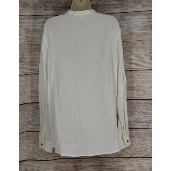 VINTAGE IVY Collectibles Womens Size Large Button Down Long Sleeve Shirt White - Picture 6 of 9